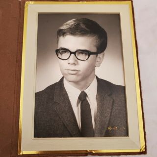 Vintage Portrait Of A Young Man Photo 5 " X 7 " Black And White