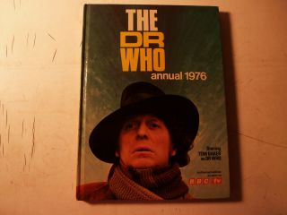 The Dr Who Annual 1976 Starring Tom Baker Vintage Doctor Who Book