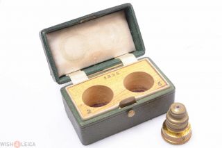 ✅ Nachet Et Fils? Antique Microscope Brass Lens No 6 14mm Screw Thread C.  1880