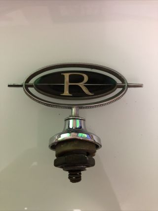 Buick Riviera Crest Medallion Vintage Classic Hood Ornament Bonnet Emblem Chrome