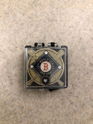 2018 World Series Boston Red Sox Media Press Pin Gift