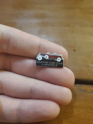 Vintage Classic Car Club Of America Pin Sterling Silver