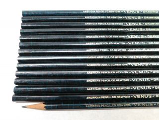 14 Vintage VENUS DRAWING PENCILS 2H American Pencil Co.  York 2