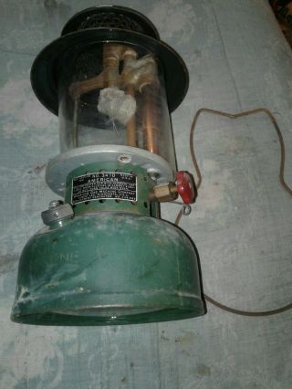 Vintage Lantern,  American Gas Machine Company 3470.  Coleman Globe.  Kerosene.