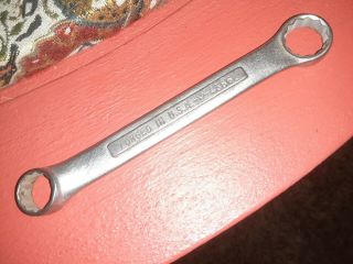 Vintage Craftsman - V - 43861 1/2 " ×9/16 " ●12 Point Double Box End Wrench