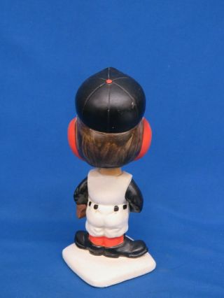 1960s Baltimore Orioles Bird Mascot Nodder Bobble Head White Base 3