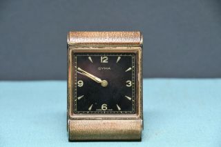 Quality Art Deco CYMA ZENITH BAYARD Swiss French Alarm Travel Clocks for repair 2