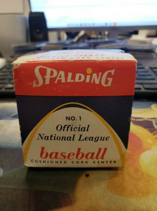 Vintage Spalding Official National League Warren Giles Baseball