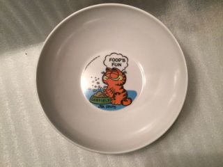 Vintage 1978 “garfield” Cereal/soup Bowl
