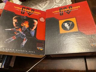 Wing Commander Iv The Price Of Freedom - Vintage Big Box Pc Cd - Rom Ms Dos