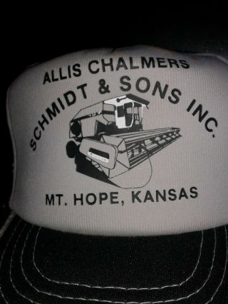 Vintage Trucker Hat Snap Back Hat Allis Chalmers Tractors