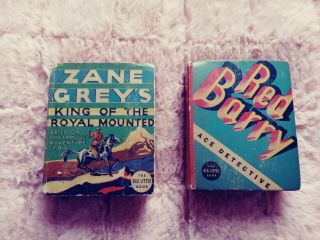 Vintage Big Little Books,  Zane Grey 