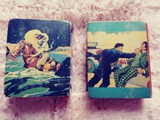 Vintage Big Little Books,  Zane Grey ' s King of the Royal Mounted,  Red Barry 2