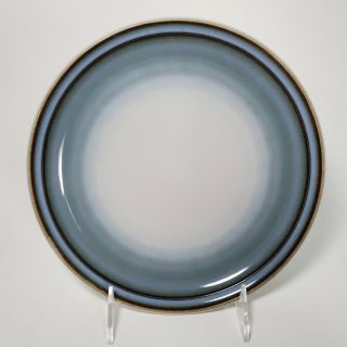 Vintage Noritake Stoneware Smaller Dinner Plate Sorcerer Pattern Blue 8 " Heavy