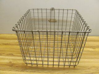 Vintage KASPAR Wire Basket Gym Locker Pool Storage S76 2