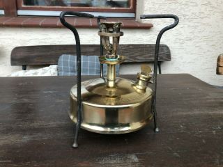 Vintage Brass Stove Optimus No 1 S Made In Sweden