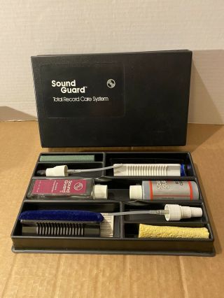 Vintage Sound Guard Total Record Care System Cleaner Kit W/instructions