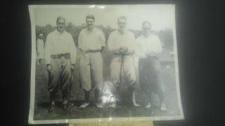 0riginal 1930 Ap Photo Bobby Jones Us Open Interlachen Golf Course Minn