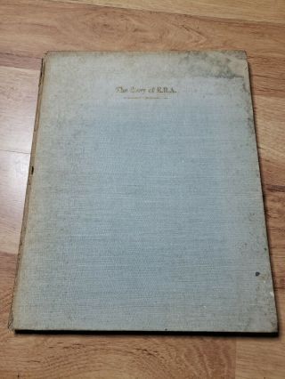 The Story Of E.  R.  A.  English Racing Automobiles 1949 Book History