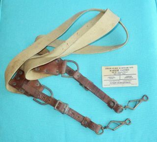 Vintage Fighting Harness " Bumby Hardware " Big Game Fishing 1950s