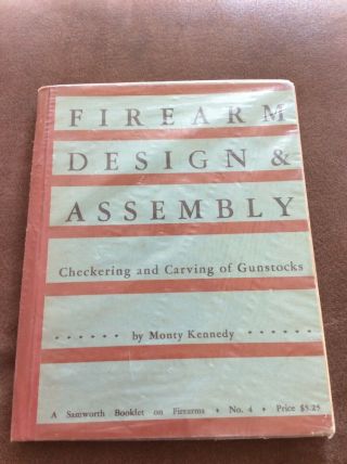 Vintage Firearm Design & Assembly Checkering And Carving Of Gunstocks