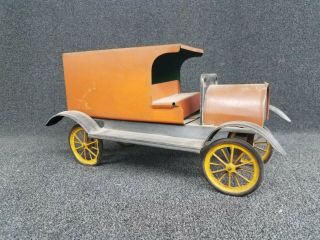 Antique Tin Delivery Truck - ??dayton?? - Very Old