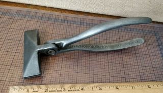 Vintage Whitney Jensen Tool Co.  - - Metal Hand Seamer 44 - 1 - - Metalworking