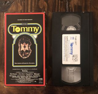 Tommy The Movie Vhs The Who Vintage Townsend Daltry