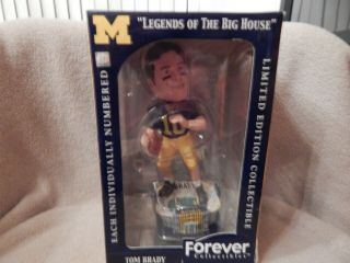Tom Brady Michigan Forever Collectibles Limited Edition Bobblehead -
