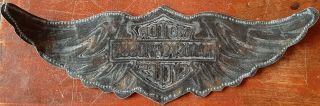 Harley Davidson Tribal Wing Bar Shield Patch (XXL) 12 