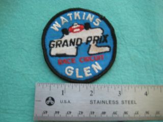 Vintage Watkins Glen Grand Prix Racing Patch