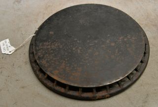 Antique Cast Iron Heat Diffuser Sad Iron Heater Plate Farm Stove Collectible