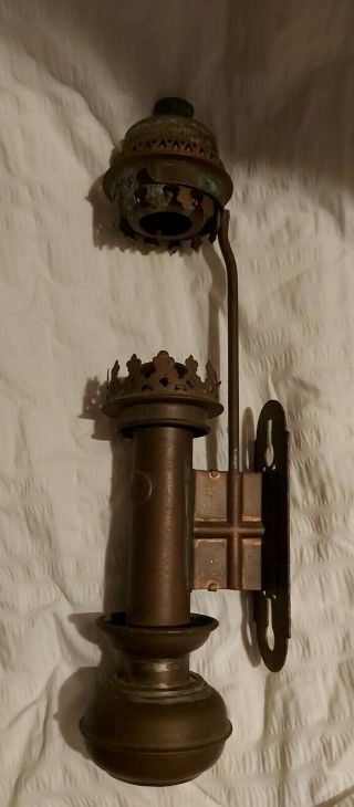 Gnr Vintage Steam Railway Train Carriage Wall Mounted Brass Lamp