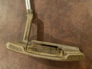 Vintage Ping Karsten Anser Putter Manganese Bronze Zip 85020