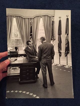 1972 Richard Nixon U.  S.  President Type I Official White House Photo