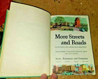 Basic Readers More Streets And Roads 1946 Vintage Edition