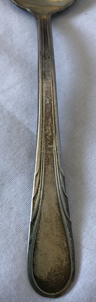 Set Of 6 Vintage ARGYLE Silver Plate Gumbo Spoon 3