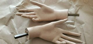 vintage Rootstein Female Mannequin Hands,  Complete 2