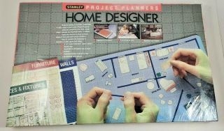 Vintage Stanley Project Planner Home Designer Kit 1988
