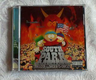 Vintage 1999 South Park Songs From The Film Bigger Longer & Uncut Cd