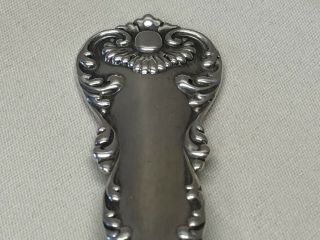 Antique Frank M.  Whiting Kings Court Sterling Silver 16 Serving Spoon,  (986)