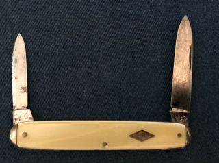 Vintage Shapleigh Hdw.  Co.  De Diamond Edge Small Pen Pocket Knife