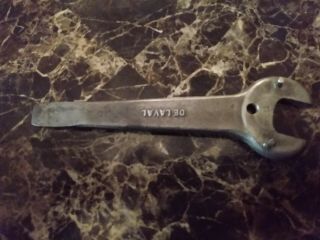 Delaval Cream Separator Wrench 6 1/4 Long Pry Bar Screwdriver End 3531 Vintage