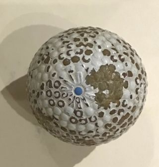 Rare Antique Golf Ball - Bramble Patent 1899 - The Spalding Baby