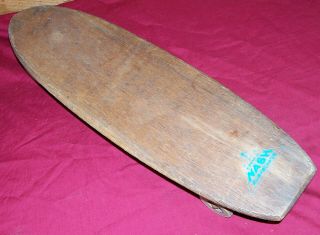 Vintage Wood Skateboard Nash Sidewalk Surfboard Old Wooden Collector Collectible
