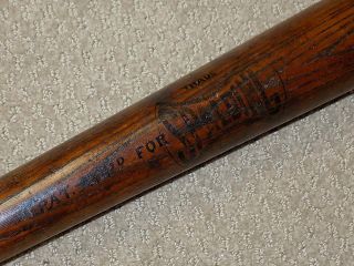 Spalding Turn Of The Century Vintage Wagon Tongue Baseball Bat