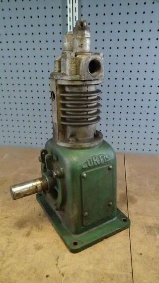 Antique Curtis 1548 Air Compressor For Hit Miss Engine 2 1/8 " X 2 5/8 "