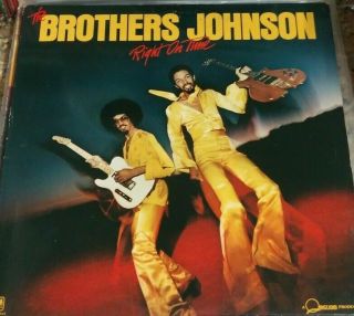 The Brothers Johnson " Right On Time " Ft.  Hit Strawberry Letter 23 Vintage 1977