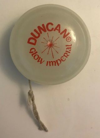 Vintage Duncan Glow Imperial Yo - Yo,