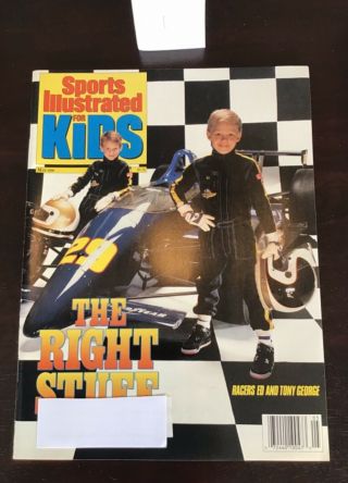 May 1990 Sports Illustrated For Kids Tony Hawk Uncut Intact Sheet -